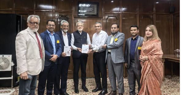 বাংলাদেশ ব্যাংকের গভর্নর মো মোস্তাকুর রহমানের সঙ্গে সৌজন্য সাক্ষাৎ