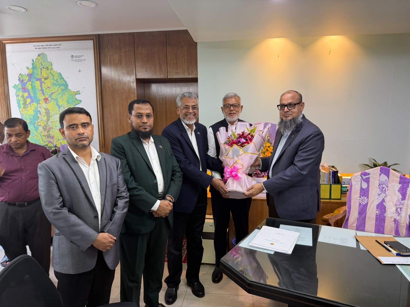 নবনিযুক্ত গৃহায়ণ ও গণপূর্ত সচিব জনাব মো: ওবায়দুর রহমান